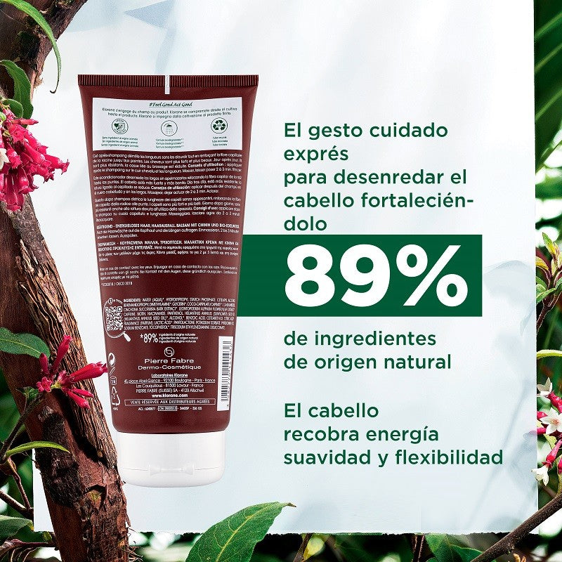 KLORANE Acondicionador a la Quinina y Edelweis BIO 200ml-3