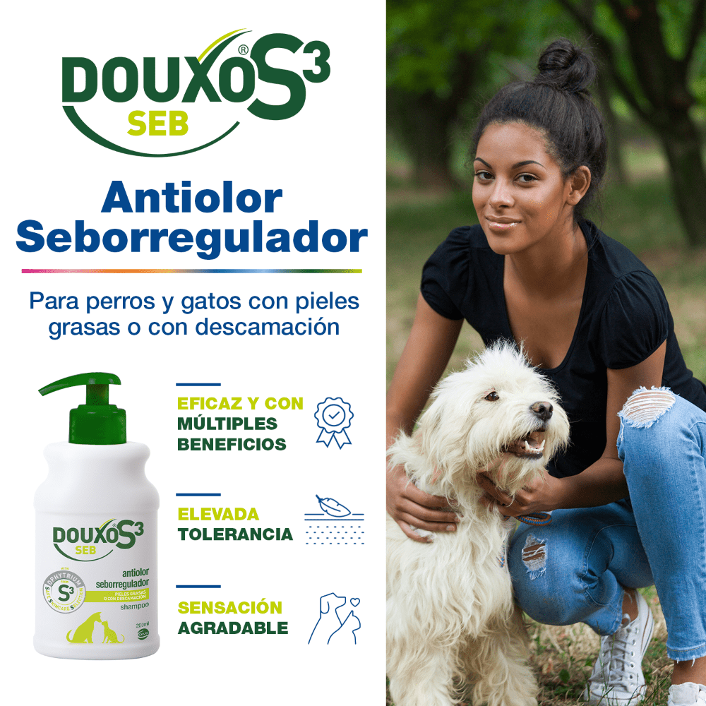 Douxo S3 Seb Shampoo for Pets Liquid 200ml