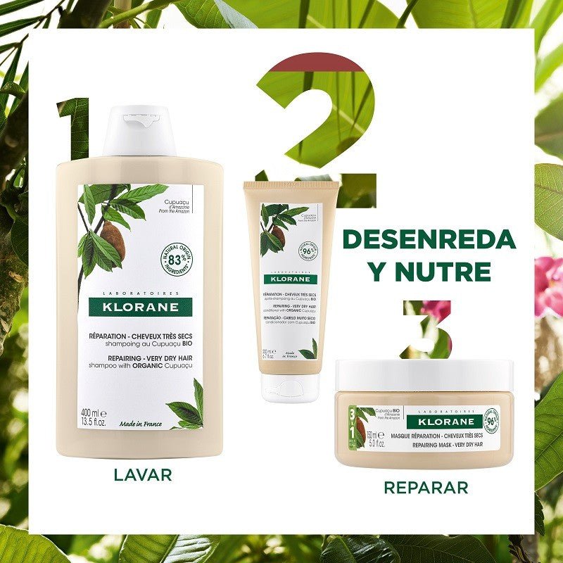 KLORANE Acondicionador al Cupuaçu BIO Cabello Muy Seco 200ml-6