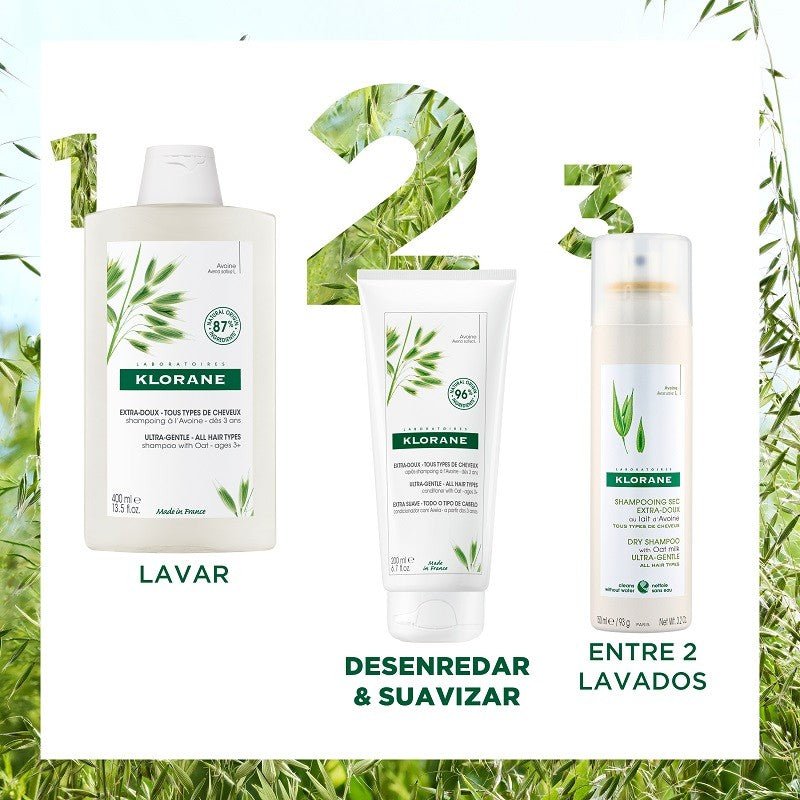 KLORANE Acondicionador a la Avena 200ml-4