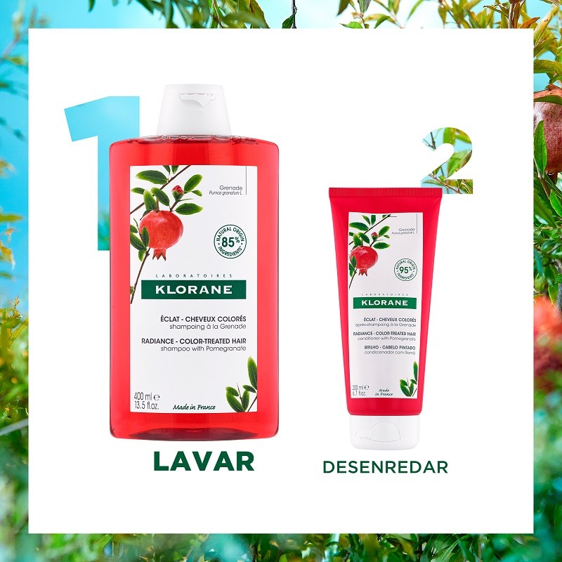 KLORANE Champú a la Granada 400ml-5