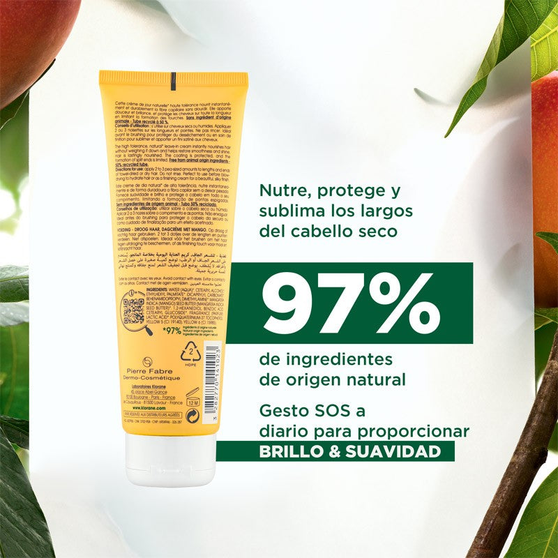 KLORANE Crema de Día Reparadora a la Manteca de Mango 125 ml-5