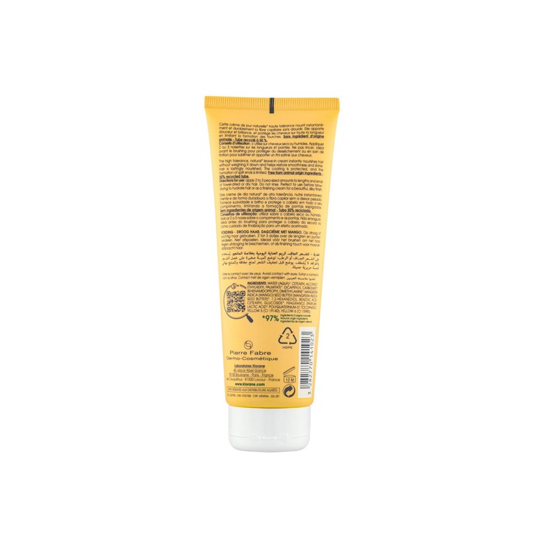 KLORANE Crema de Día Reparadora a la Manteca de Mango 125 ml-2