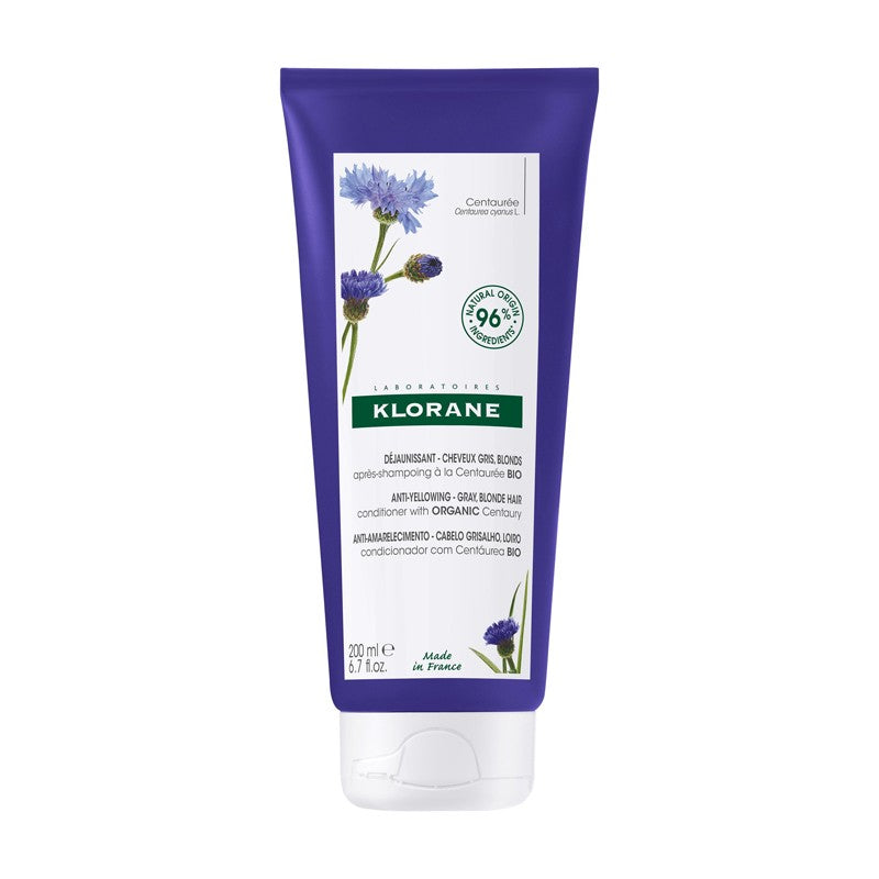KLORANE Acondicionador a la Centaurea Pelo Rubio y Gris 200 ml-1