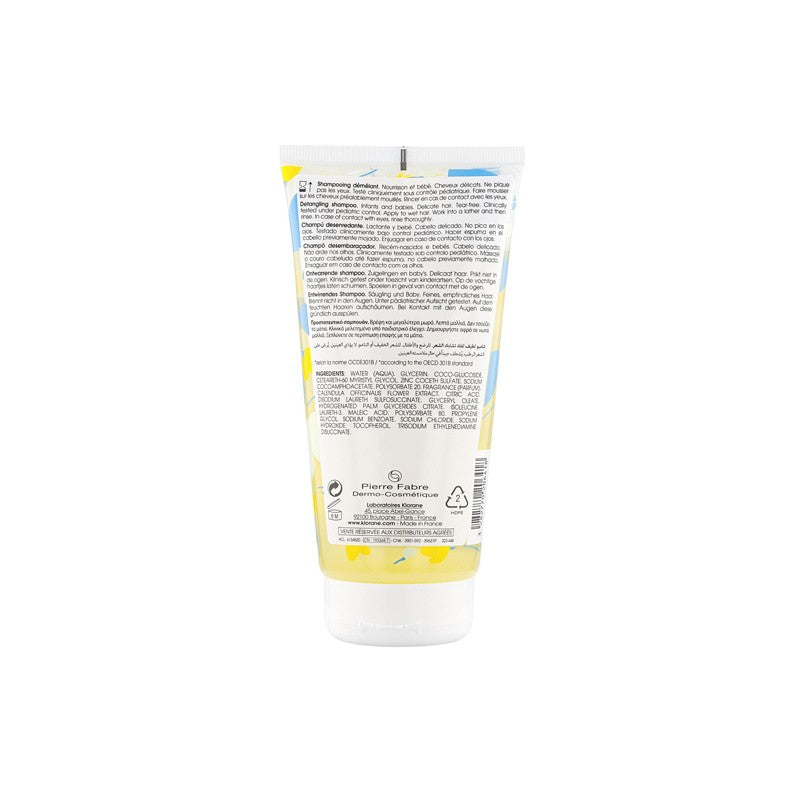 KLORANE BEBÉ Champú Desenredante a la Caléndula 200 ml-2