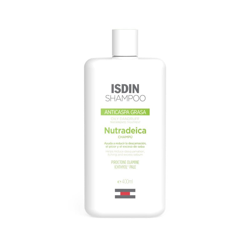 ISDIN Nutradeica Champú Anticaspa Grasa 400 ml-1