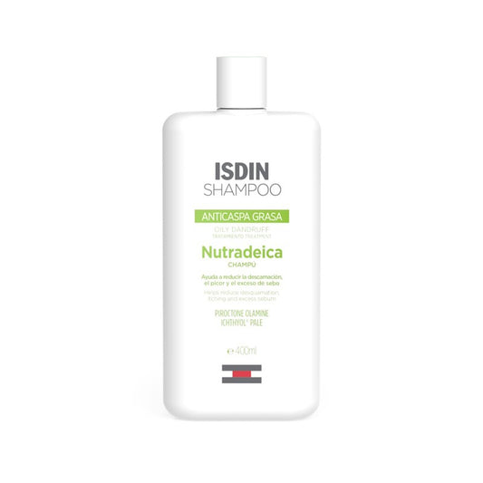 ISDIN Nutradeica Champú Anticaspa Grasa 400 ml-1