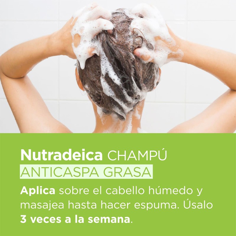 ISDIN Nutradeica Champú Anticaspa Grasa 400 ml-6