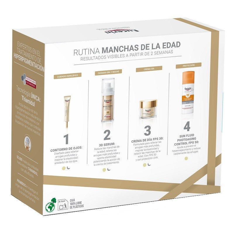 EUCERIN Hyaluron-Filler Elasticity 3D Sérum + Mini Elasticity Día + Mini Elasticity Noche【Pack Navidad】-2