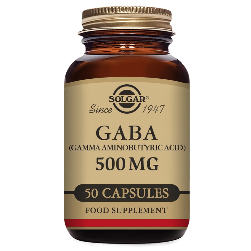 SOLGAR Gaba 500 mg 50 cápsulas-1