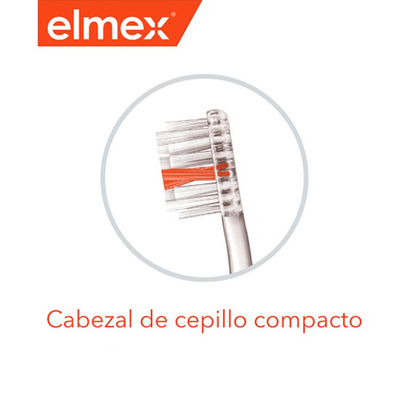 ELMEX Cepillo de Dientes Manual AntiCaries Medio-3