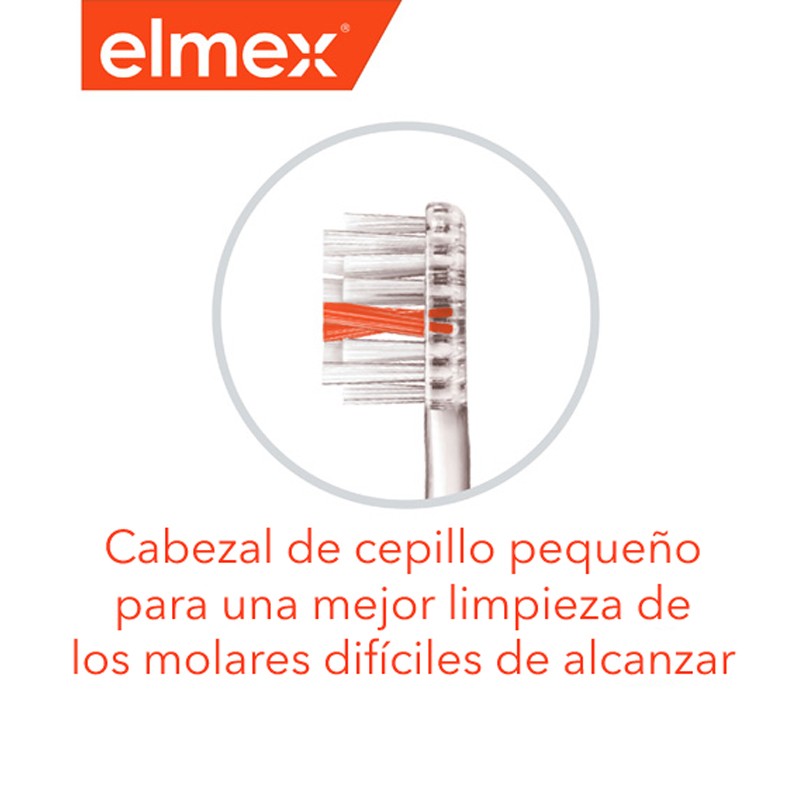 ELMEX Cepillo de Dientes Manual AntiCaries Medio-5