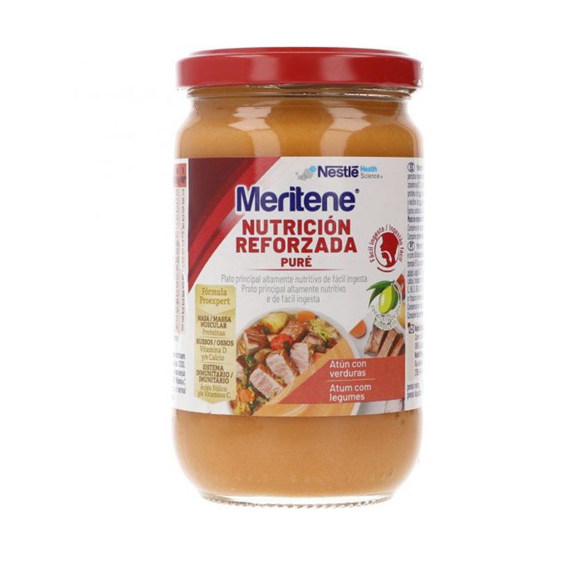 MERITENE Puré Atún con Verduras 300 gr-1