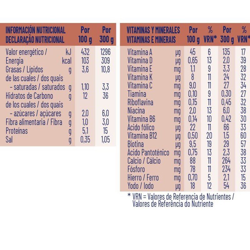 MERITENE Puré Atún con Verduras 300 gr-3
