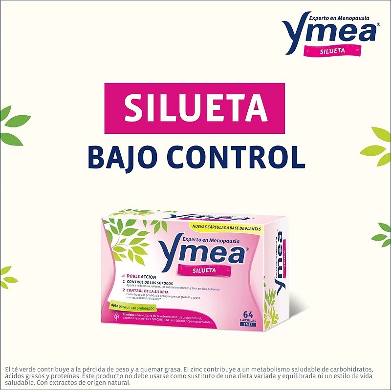 YMEA Menopausia Silueta 64 Cápsulas-3