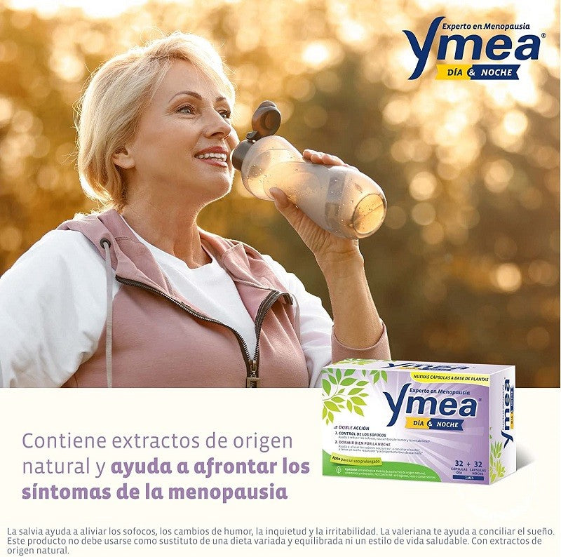 YMEA Menopausia Día y Noche 32 + 32 Cápsulas-5