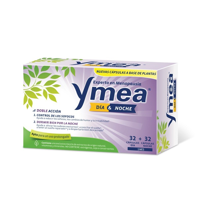YMEA Menopausia Día y Noche 32 + 32 Cápsulas-1