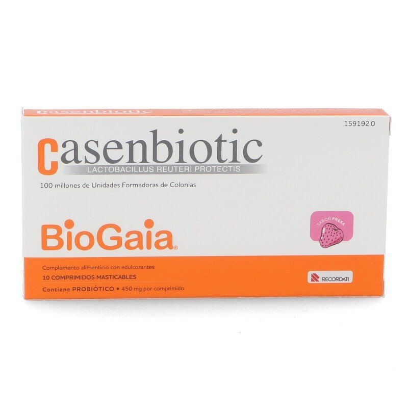 CASENBIOTIC Sabor Fresa 10 Comprimidos-1