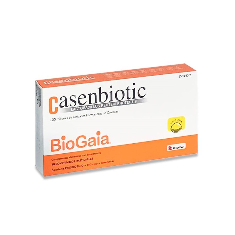 CASENBIOTIC Sabor Limón 30 Comprimidos Masticables-1