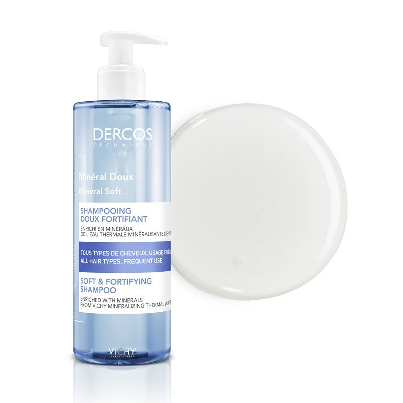 Vichy Dercos Champu Mineral 400ml-5