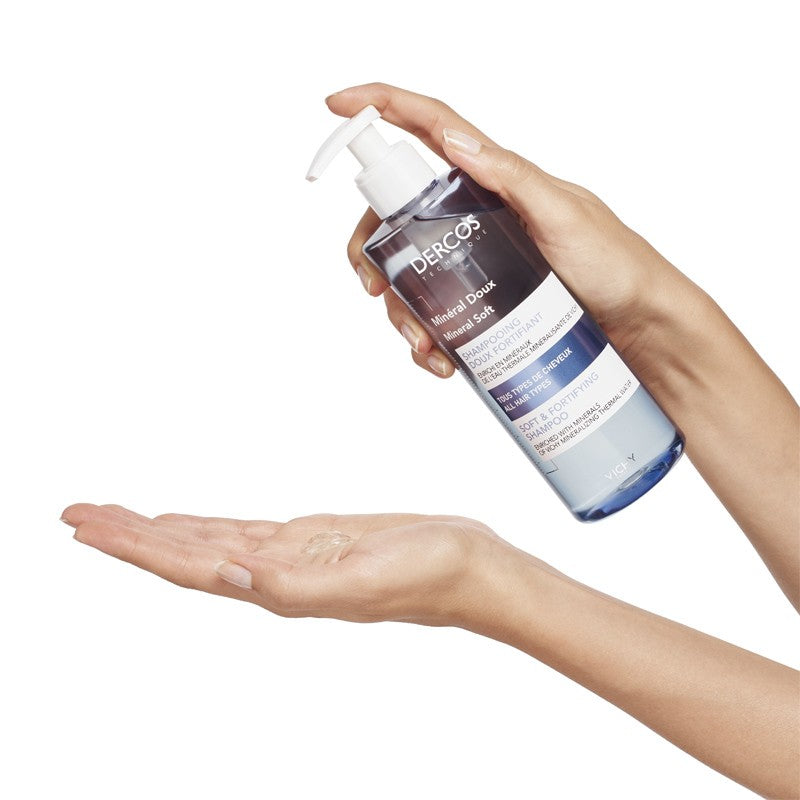 Vichy Dercos Champu Mineral 400ml-7