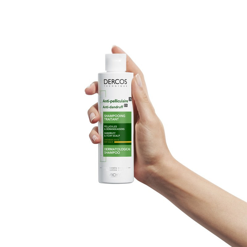 VICHY Dercos Champú Anticaspa Cabello Seco 200ml-6
