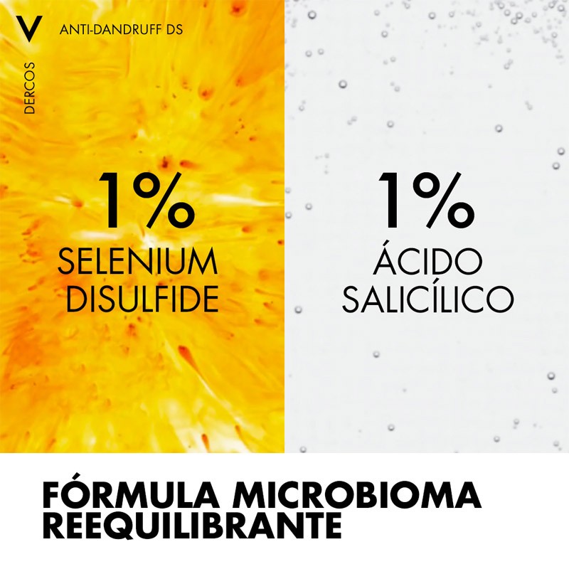 VICHY Dercos Champú Anticaspa Cabello Seco 200ml-9
