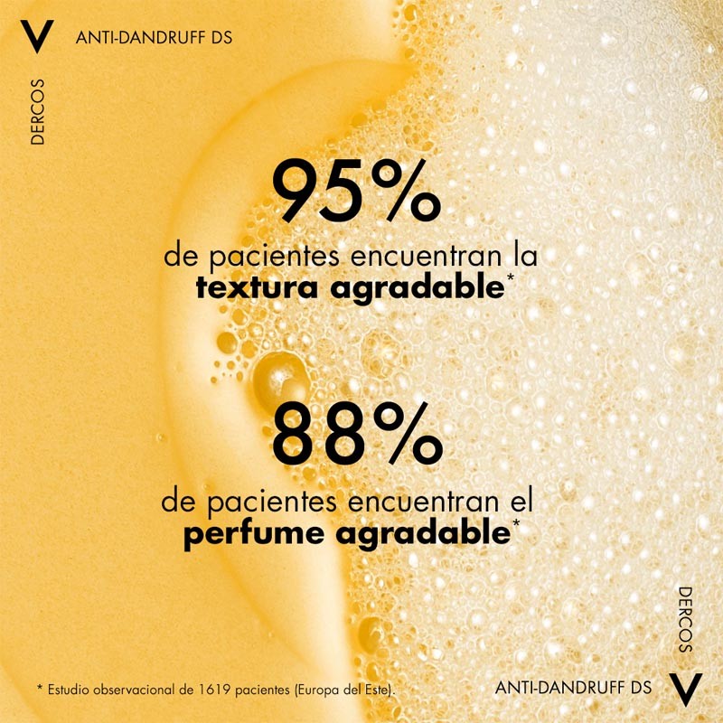 VICHY Dercos Champú Anticaspa Cabello Seco 390ml-5