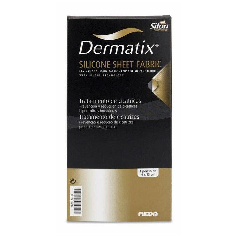 DERMATIX Lámina de Silicona Fabric Reductor de Cicatrices 1 Lámina de 4x13cm-1