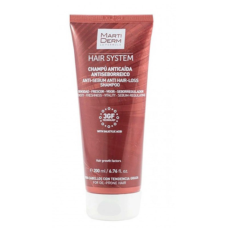 MARTIDERM Champú Anticaída Antiseborreico 200ML-1