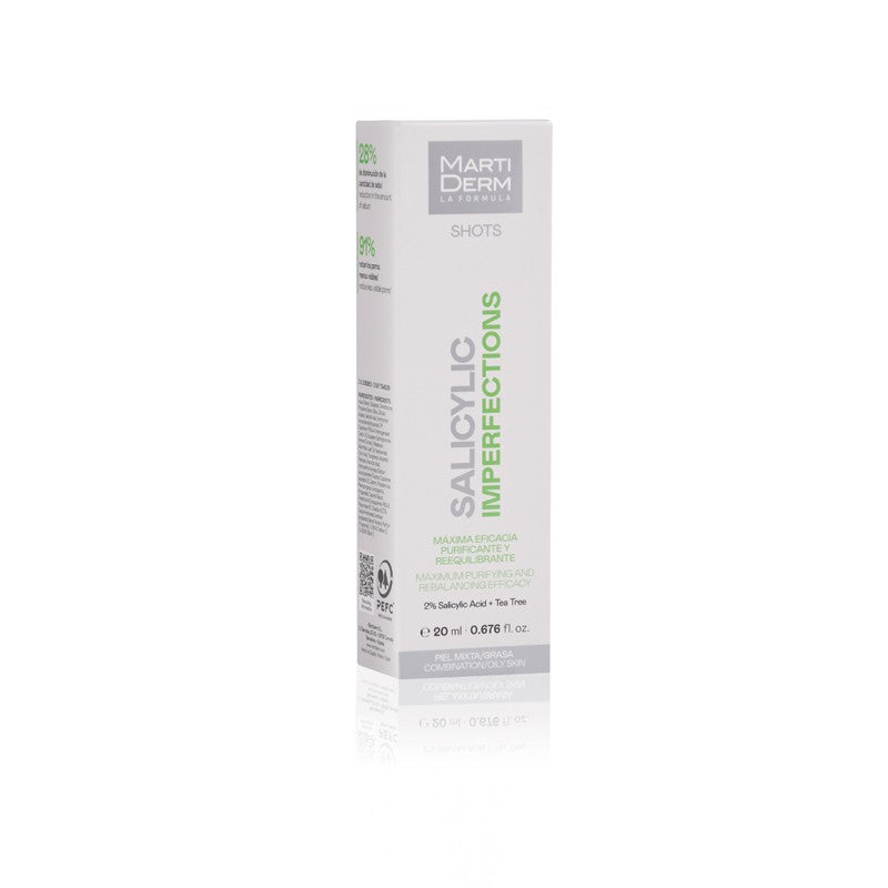 MARTIDERM Shots Salicylic para piel grasa con imperfecciones 20ml-3