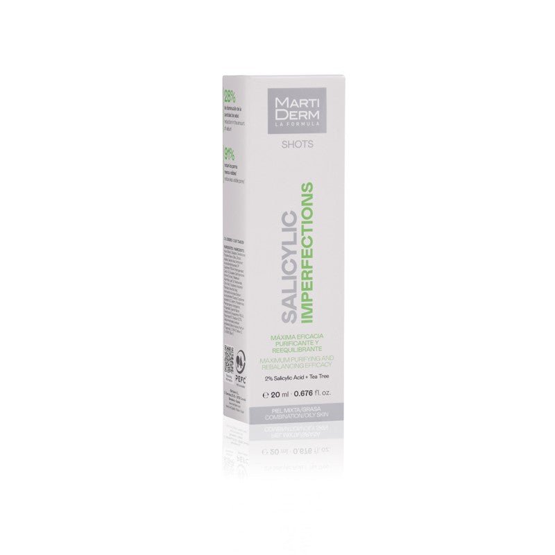 MARTIDERM Shots Salicylic para piel grasa con imperfecciones 20ml-3