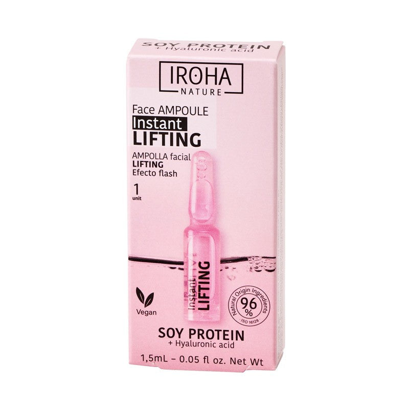 IROHA NATURE Ampolla Facial Lifting Efecto Flash-1