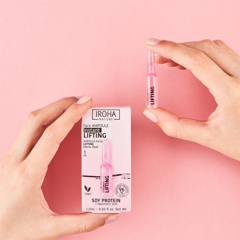 IROHA NATURE Ampolla Facial Lifting Efecto Flash-3