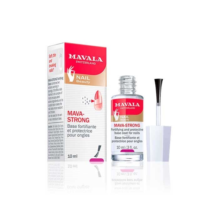 Mava Strong Base Fortalecedora y Protectora para Uñas 10 ml-1