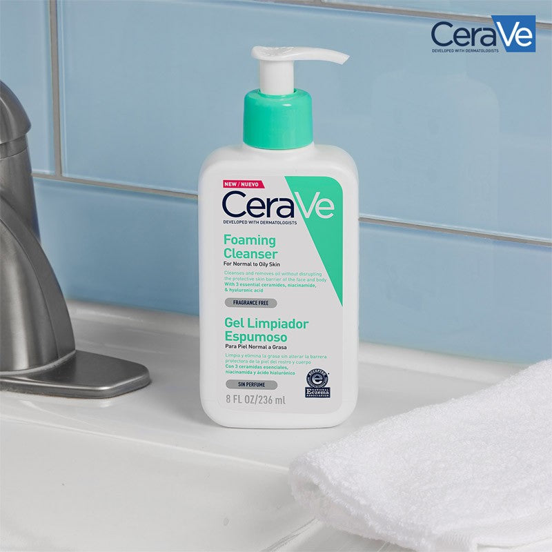 CERAVE Gel Limpiador Espumoso 236ml-10