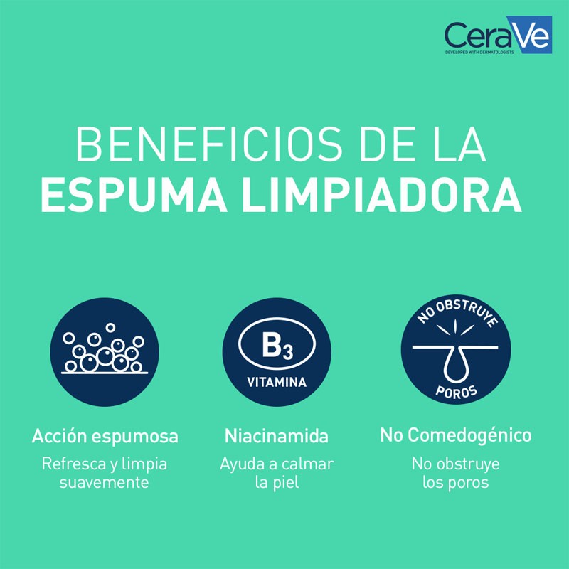 CERAVE Gel Limpiador Espumoso 236ml-12