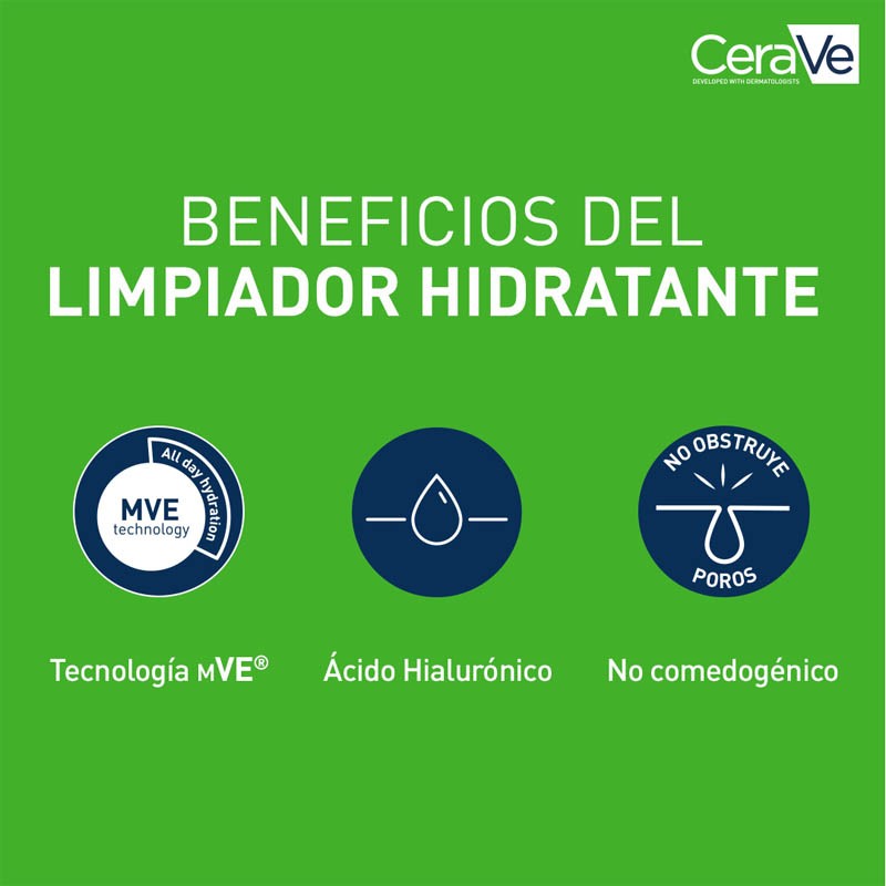 CERAVE Crema Limpiadora Hidratante 473ml-7