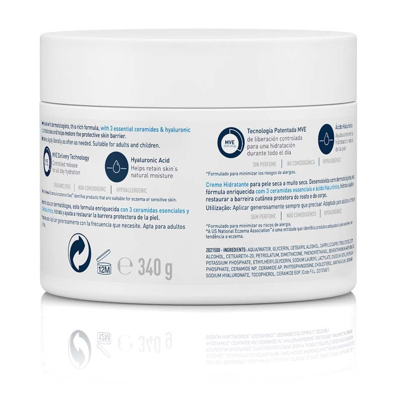 CERAVE Crème Hydratante 340g