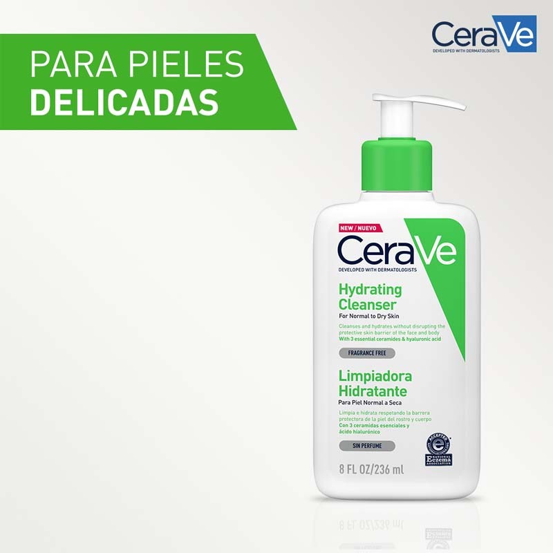 CERAVE Crema Limpiadora Hidratante 236ml-6
