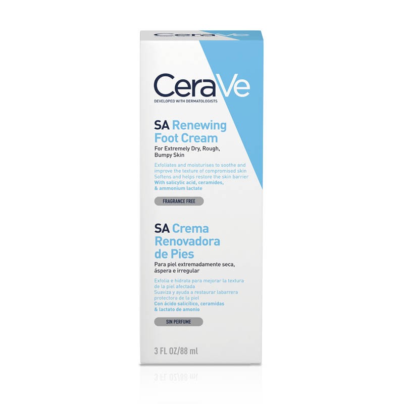 CERAVE Crema para Pies Renovadora con Ácido Salicílico 85G-4