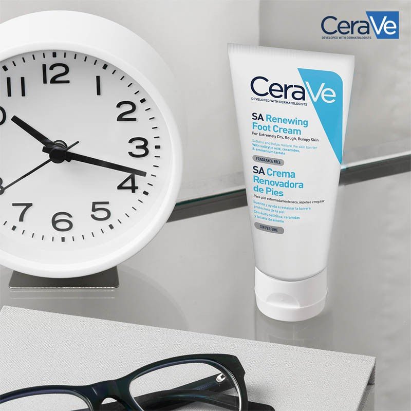CERAVE Crema para Pies Renovadora con Ácido Salicílico 85G-8