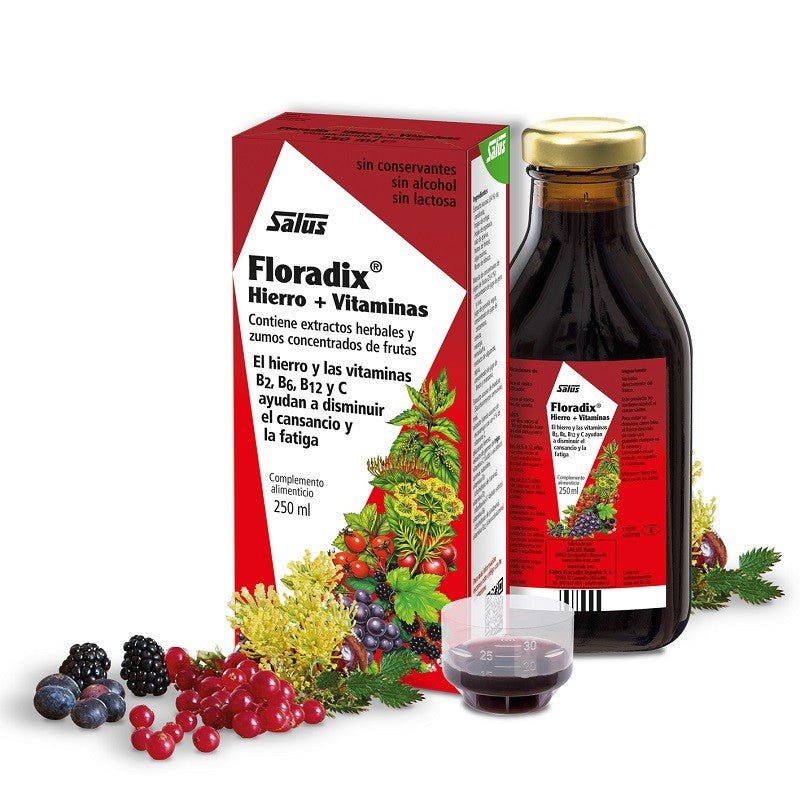 FLORADIX Hierro + Vitaminas 250ml-1