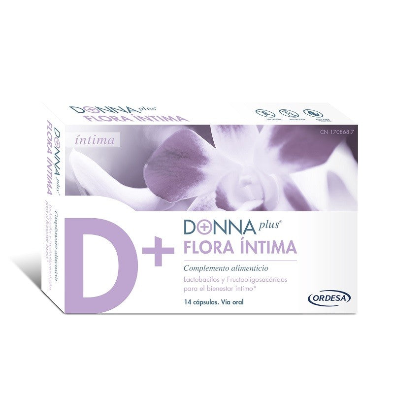 DONNA PLUS+ Flora Íntima 14 Cápsulas-1