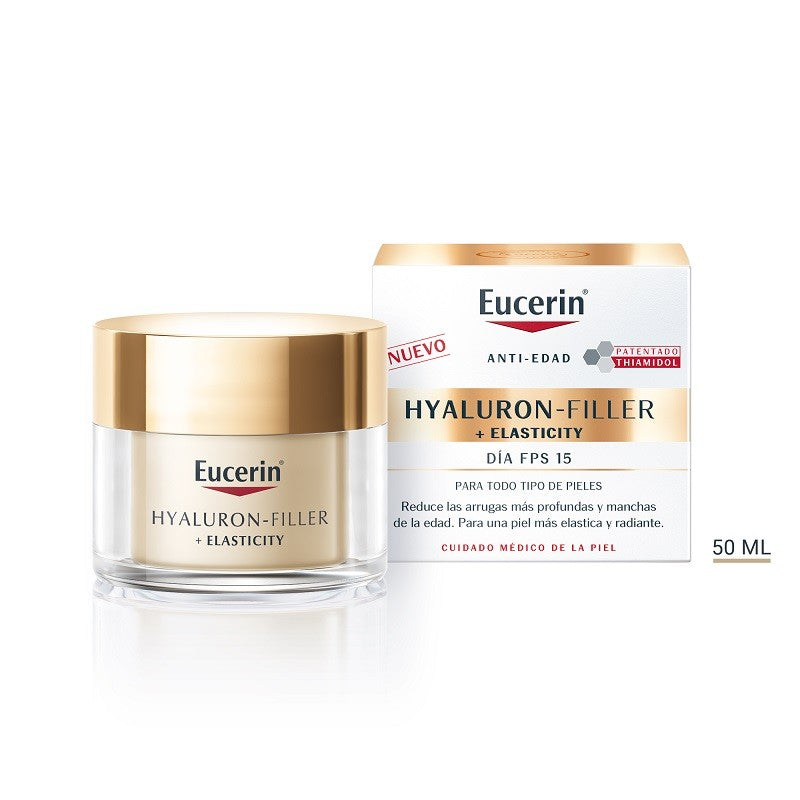 EUCERIN Hyaluron-Filler +Elasticity Crema de Día SPF15 (50ml)-2