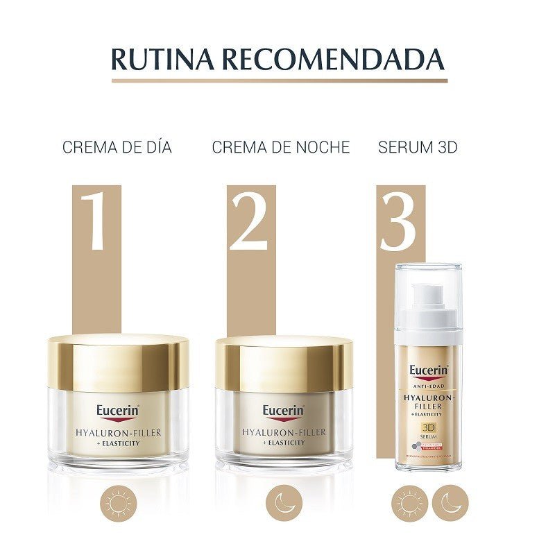 EUCERIN Hyaluron-Filler +Elasticity Crema de Día SPF15 (50ml)-7