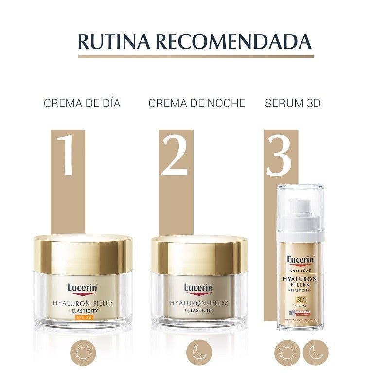 EUCERIN Hyaluron-Filler +Elasticity Crema de Día SPF30 (50ml)-7