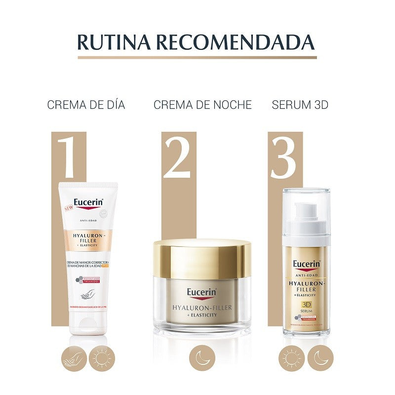 EUCERIN Hyaluron-Filler +Elasticity Crema de Manos Manchas SPF30 (75ml)-6