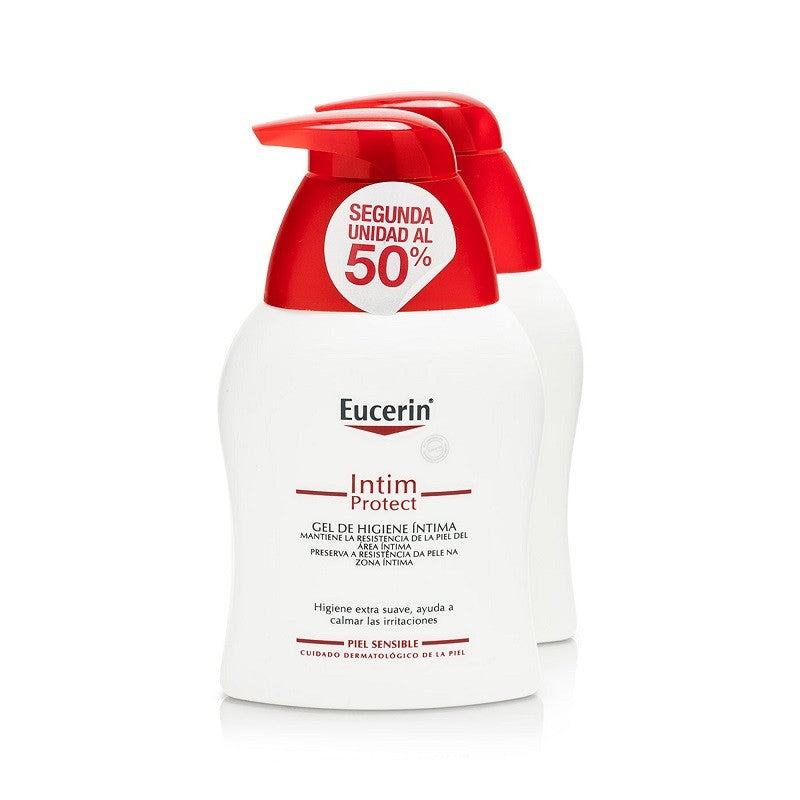 EUCERIN Gel Higiene Íntima pH5 Piel Sensible DUPLO 2x250ml-1