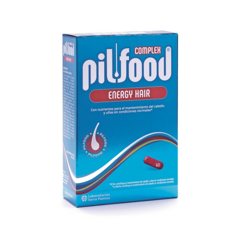 PILFOOD Complex Energy Hair 60 Comprimidos-1